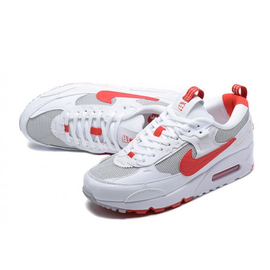 Sports Shoes Nike Air Max 90 Futura (M) White Red FD9865-100