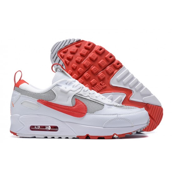 Sports Shoes Nike Air Max 90 Futura (M) White Red FD9865-100