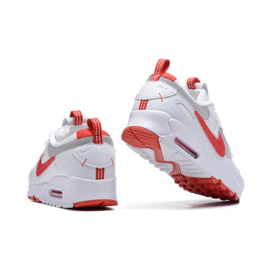 Sports Shoes Nike Air Max 90 Futura (M) White Red FD9865-100