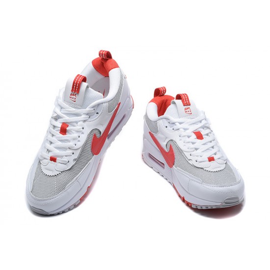 Sports Shoes Nike Air Max 90 Futura (M) White Red FD9865-100