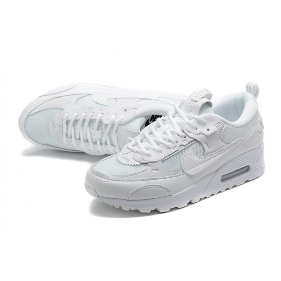 Sports Shoes Nike Air Max 90 Futura (W/M) Triple White DM9922-101