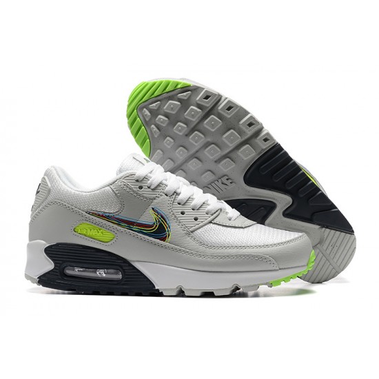 Sports Shoes Nike Air Max 90 (M) Grey White and Black