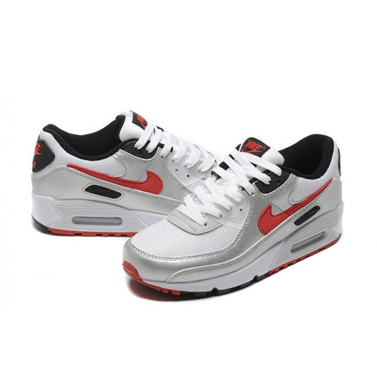 Sports Shoes Nike Air Max 90 (M) Silver Red