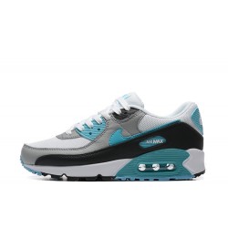 Sports Shoes Nike Air Max 90 (M) White Grey and Blue