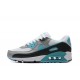 Sports Shoes Nike Air Max 90 (M) White Grey and Blue