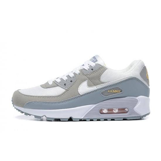 Sports Shoes Nike Air Max 90 (M) White Grey and Green