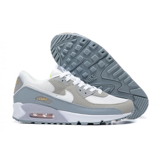 Sports Shoes Nike Air Max 90 (M) White Grey and Green