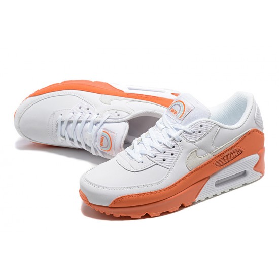 Sports Shoes Nike Air Max 90 (M) White Orange DM0958-100