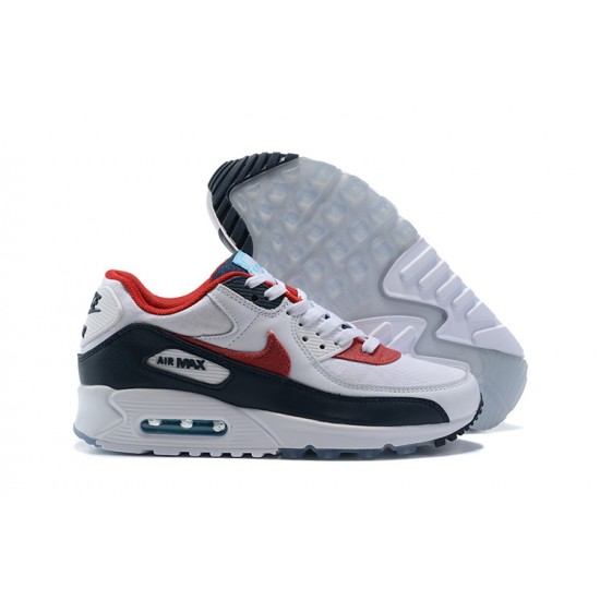 Sports Shoes Nike Air Max 90 (M) White Red DJ5170-100