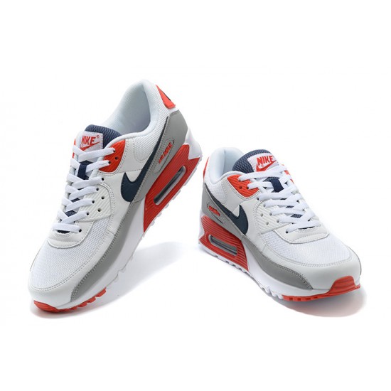 Sports Shoes Nike Air Max 90 (M) White Red