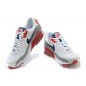 Sports Shoes Nike Air Max 90 (M) White Red