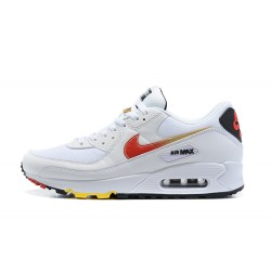 Sports Shoes Nike Air Max 90 (M) White and Red