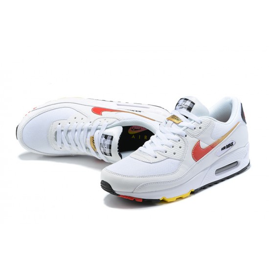 Sports Shoes Nike Air Max 90 (M) White and Red