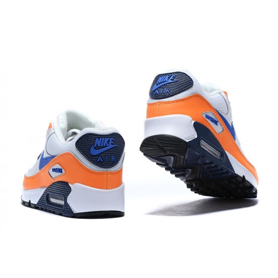 Sports Shoes Nike Air Max 90 (W/M) Orange Blue AJ1285-104