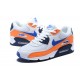 Sports Shoes Nike Air Max 90 (W/M) Orange Blue AJ1285-104