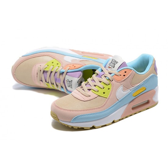 Sports Shoes Nike Air Max 90 (W) Pink Blue DJ9997-100