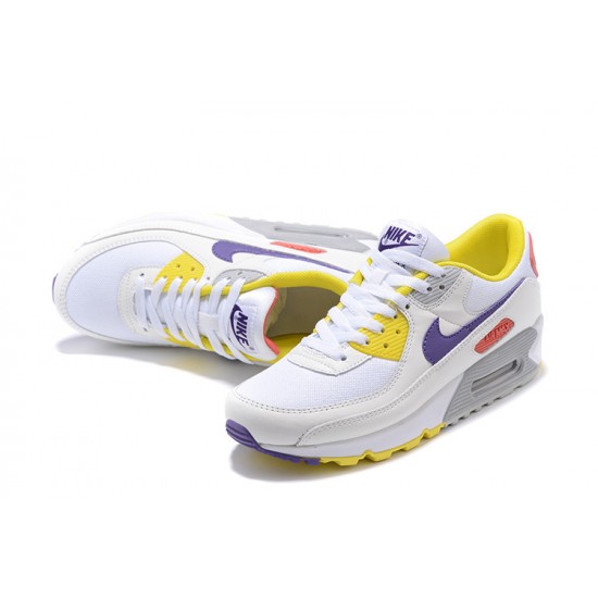 Sports Shoes Nike Air Max 90 (W) White Yellow