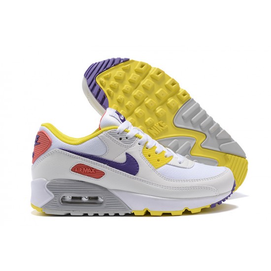 Sports Shoes Nike Air Max 90 (W) White Yellow