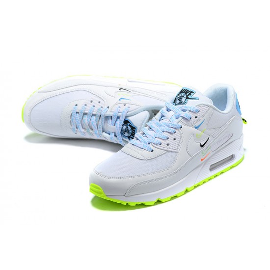 Sports Shoes Nike Air Max 90 SE (M) Worldwide White Blue CK7069-100