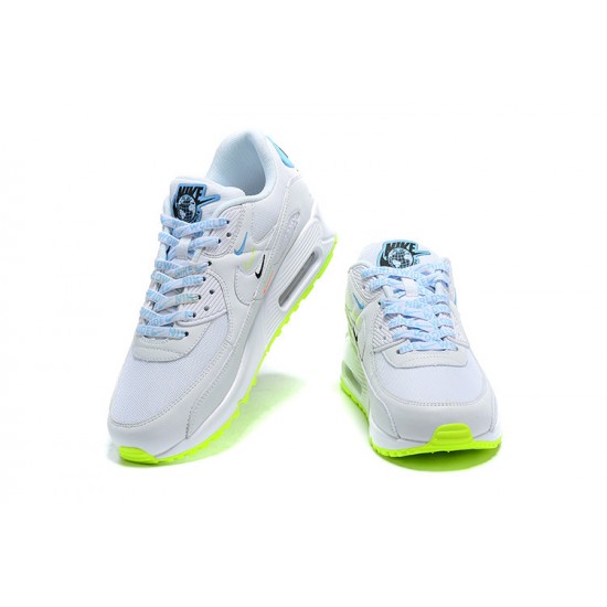 Sports Shoes Nike Air Max 90 SE (M) Worldwide White Blue CK7069-100