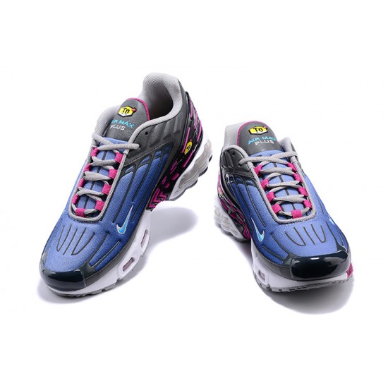 Sports Shoes Nike Air Max Plus 3 (M) Grey Blue and Purple