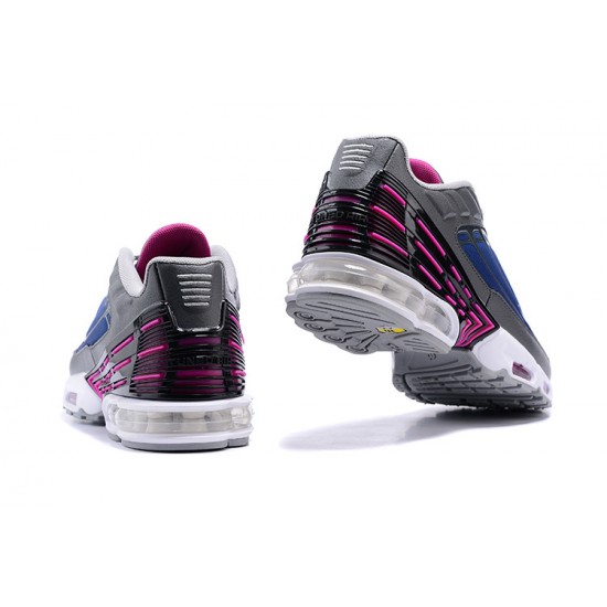 Sports Shoes Nike Air Max Plus 3 (M) Grey Blue and Purple