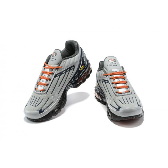 Sports Shoes Nike Air Max Plus 3 (M) Grey Orange and Black DM2560-001