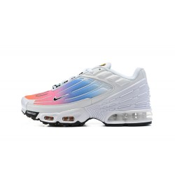 Sports Shoes Nike Air Max Plus 3 (M) White Blue and Pink