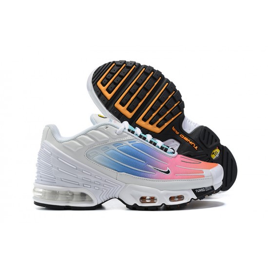 Sports Shoes Nike Air Max Plus 3 (M) White Blue and Pink