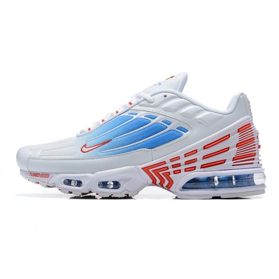 Sports Shoes Nike Air Max Plus 3 (M) White Blue and Red