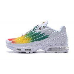 Sports Shoes Nike Air Max Plus 3 (M) White Green and Yellow