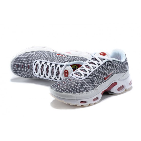 Sports Shoes Nike Air Max Plus Tn (M) Grey and White