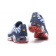 Sports Shoes Nike Air Max Plus Tn (M) QS White Blue and Red