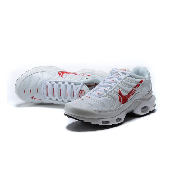 Sports Shoes Nike Air Max Plus Tn (M) White Red CU3454-100