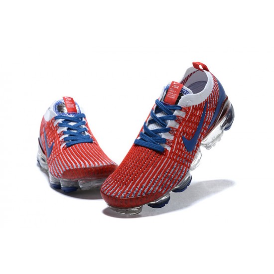 Sports Shoes Nike Air VaporMax Flyknit 3 (W/M) Red Blue CW5585-100