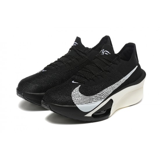 Unisex Nike Air Zoom Alphafly NEXT 3 Black White Running Shoes