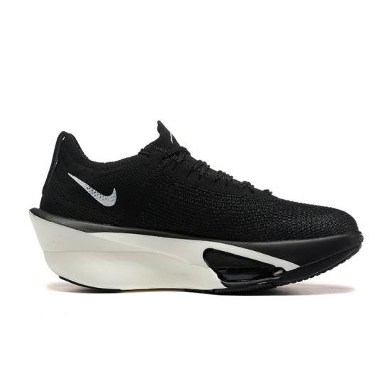 Unisex Nike Air Zoom Alphafly NEXT 3 Black White Running Shoes