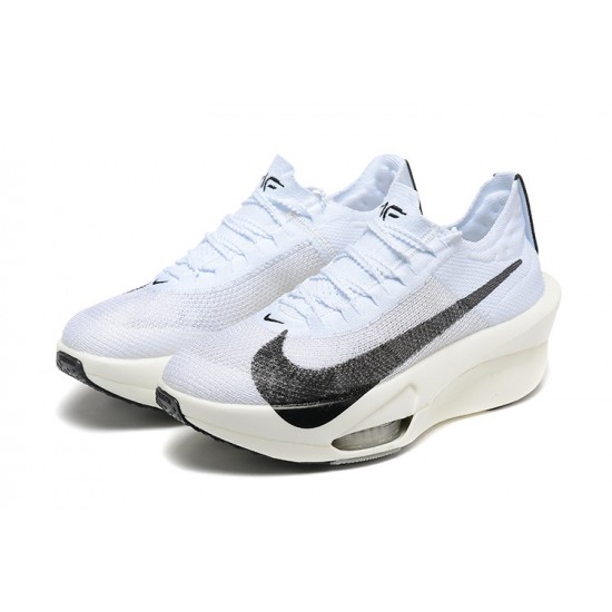 Unisex Nike Air Zoom Alphafly NEXT 3 Black and White Running Shoes