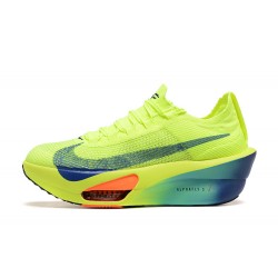 Unisex Nike Air Zoom Alphafly NEXT 3 Neongreen Running Shoes 