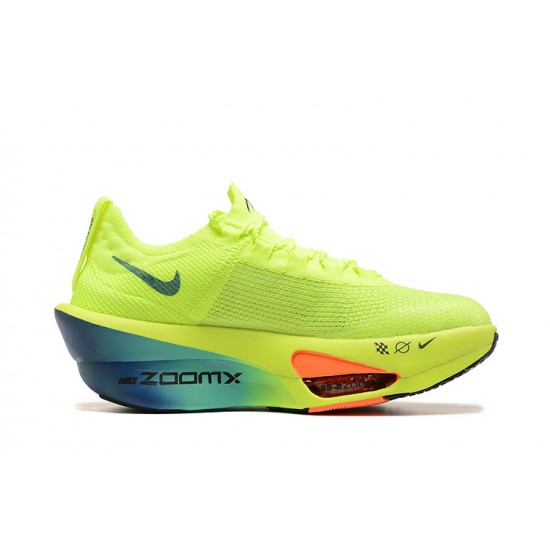 Unisex Nike Air Zoom Alphafly NEXT 3 Neongreen Running Shoes