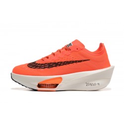 Unisex Nike Air Zoom Alphafly NEXT 3 Orange White Running Shoes 