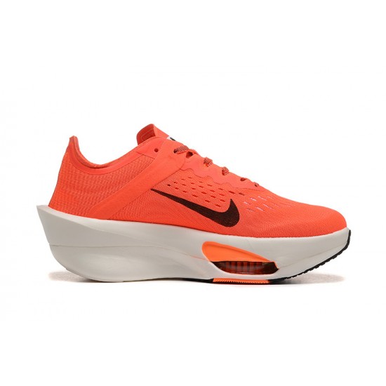 Unisex Nike Air Zoom Alphafly NEXT 3 Orange White Running Shoes