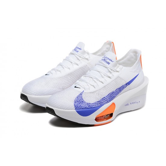 Unisex Nike Air Zoom Alphafly NEXT 3 White Running Shoes