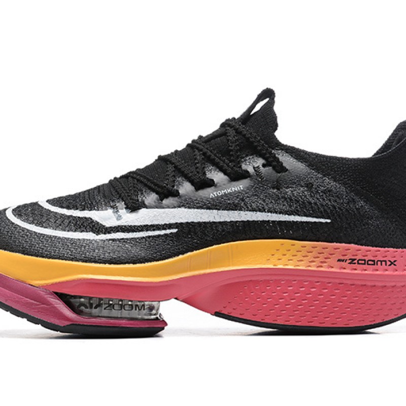 Mens Nike Air Zoom Alphafly Next 2 Black Orange Running Shoes 