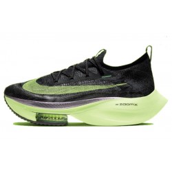 Unisex Nike Air Zoom Alphafly Next 2 Black and Green Running Shoes 