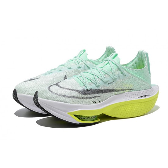 Unisex Nike Air Zoom Alphafly Next 2 Green Running Shoes