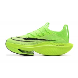 Unisex Nike Air Zoom Alphafly Next 2 Neongreen Running Shoes 