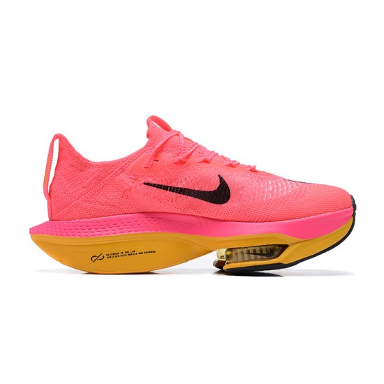 Unisex Nike Air Zoom Alphafly Next 2 Pink Red Running Shoes