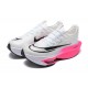 Unisex Nike Air Zoom Alphafly Next 2 White Pink Running Shoes