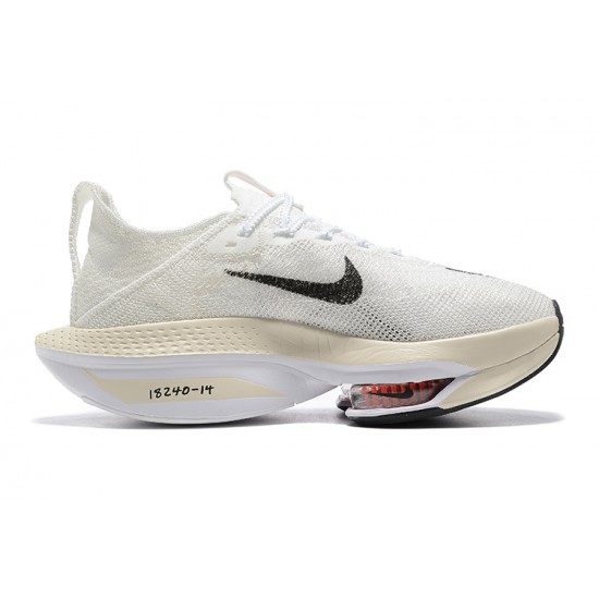 Unisex Nike Air Zoom Alphafly Next 2 White Running Shoes